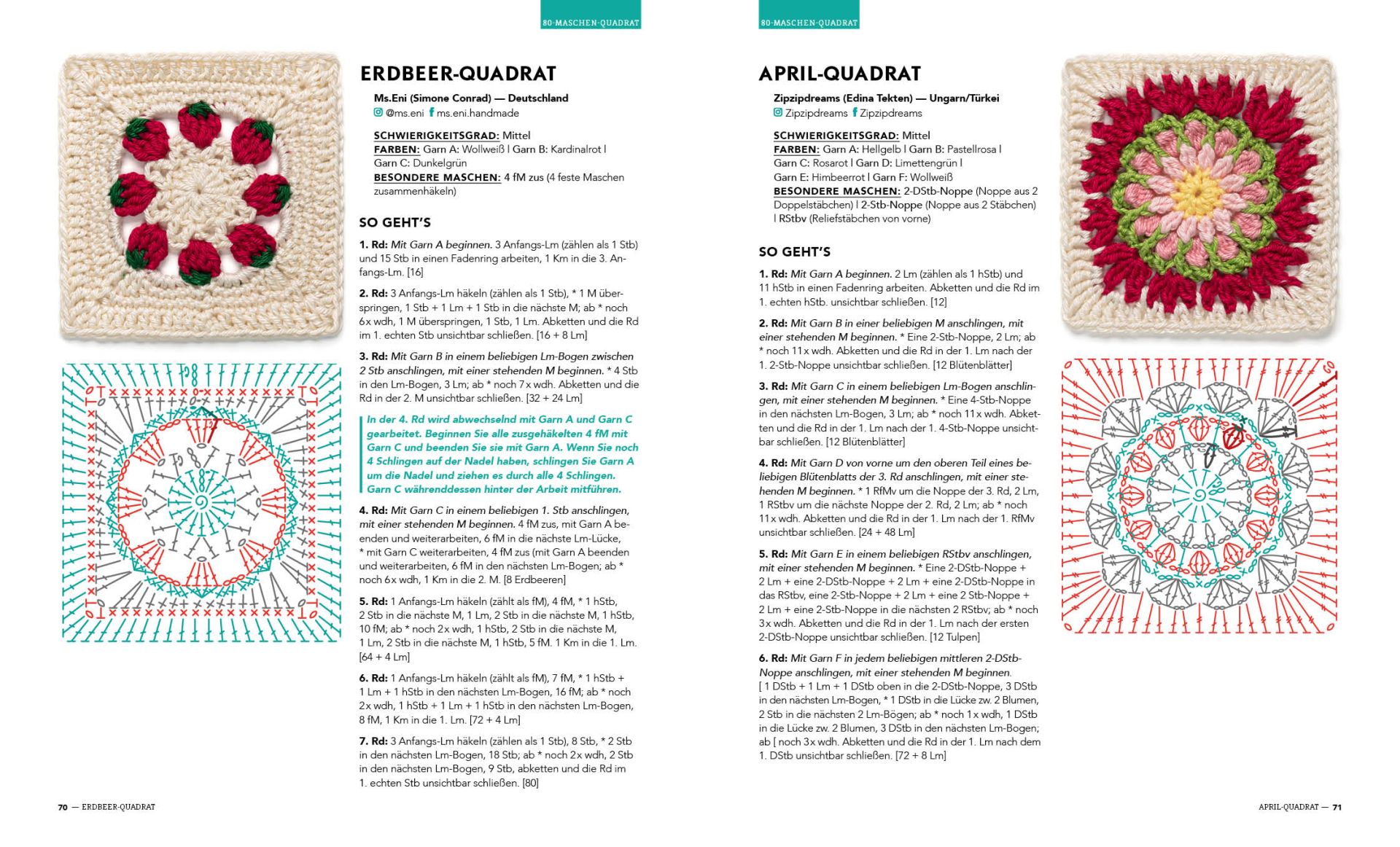 Musterbibel Granny Squares