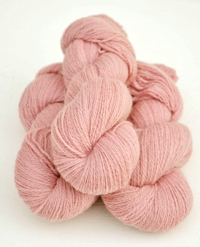 Ullcentrum 6-2-1201 Soft Pink on White