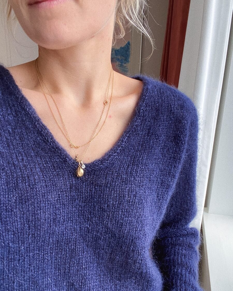 Garnpaket KUMULUS BLUSE (PetiteKnit)