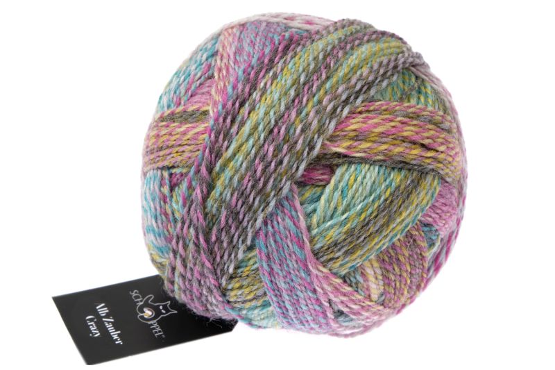 Alb Zauber® Crazy - 2355 Gartenparty (Sockenwolle)