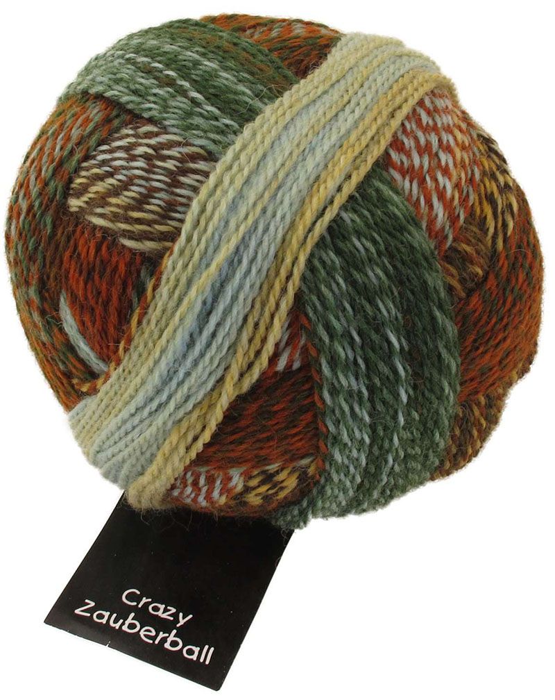 Zauberball® Crazy - 1660 Flußbett (Sockenwolle)