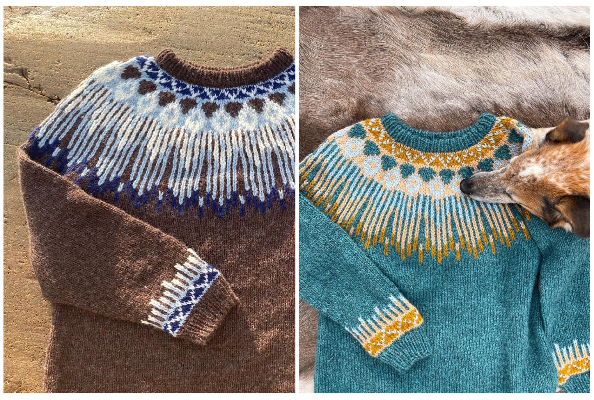 Garnpaket Pullover HOPI Polar (von Linka Neumann)
