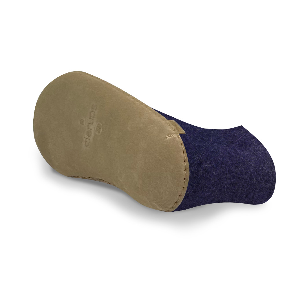 Filzhausschuhe Boots mit Ledersohle, Gr. 20, versch. Farben