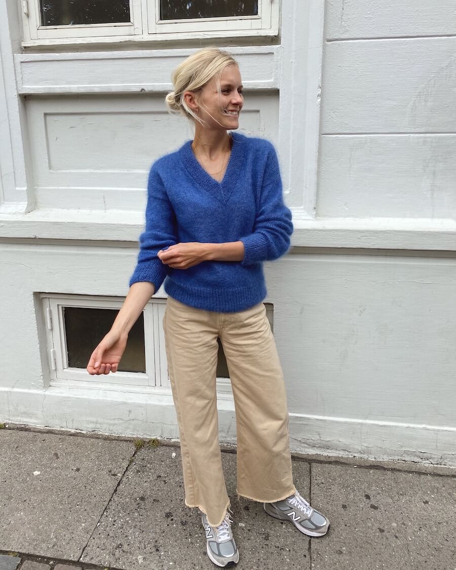 Garnpaket für STOCKHOLM SWEATER V-AUSSCHNITT (Petite Knit)