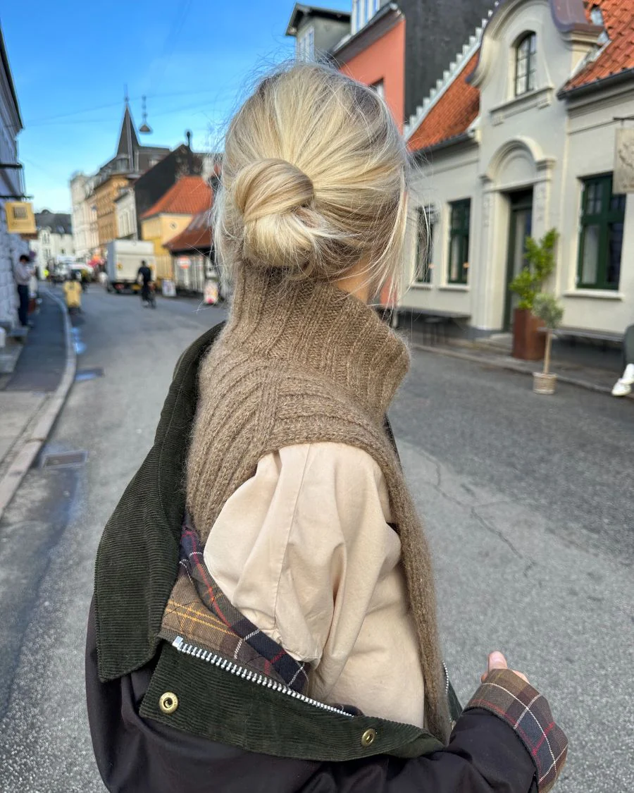 Anleitung für HAZEL NECK (Petite Knit)