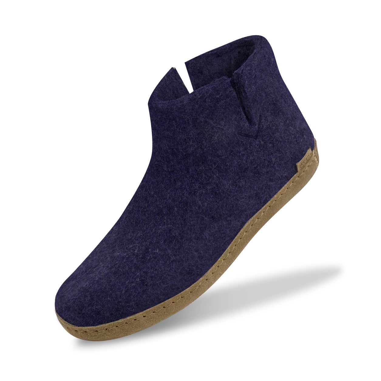 Filzhausschuhe Boots mit Ledersohle, Gr. 20, versch. Farben