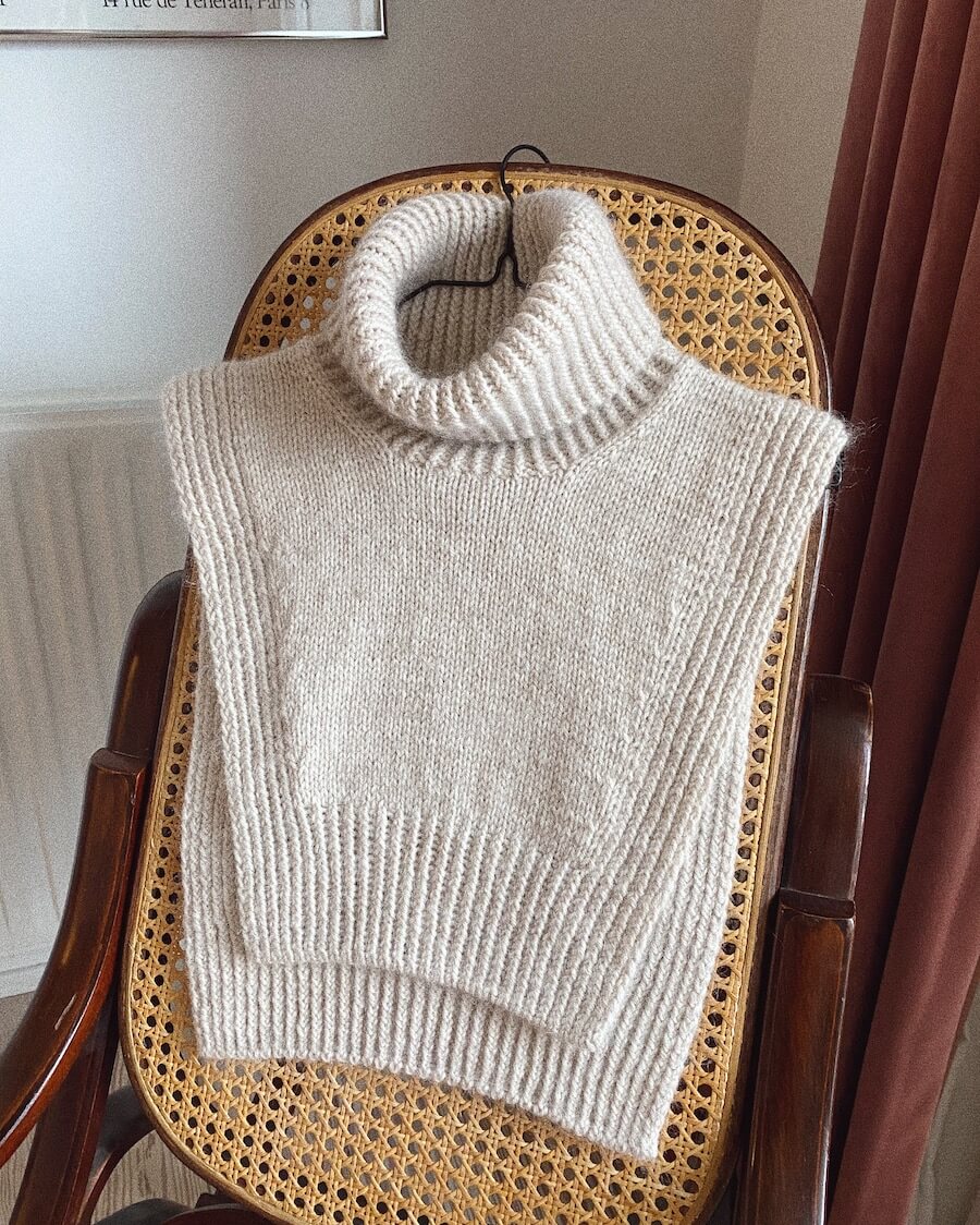 Anleitung für TERRAZZO NECK (Petite Knit)
