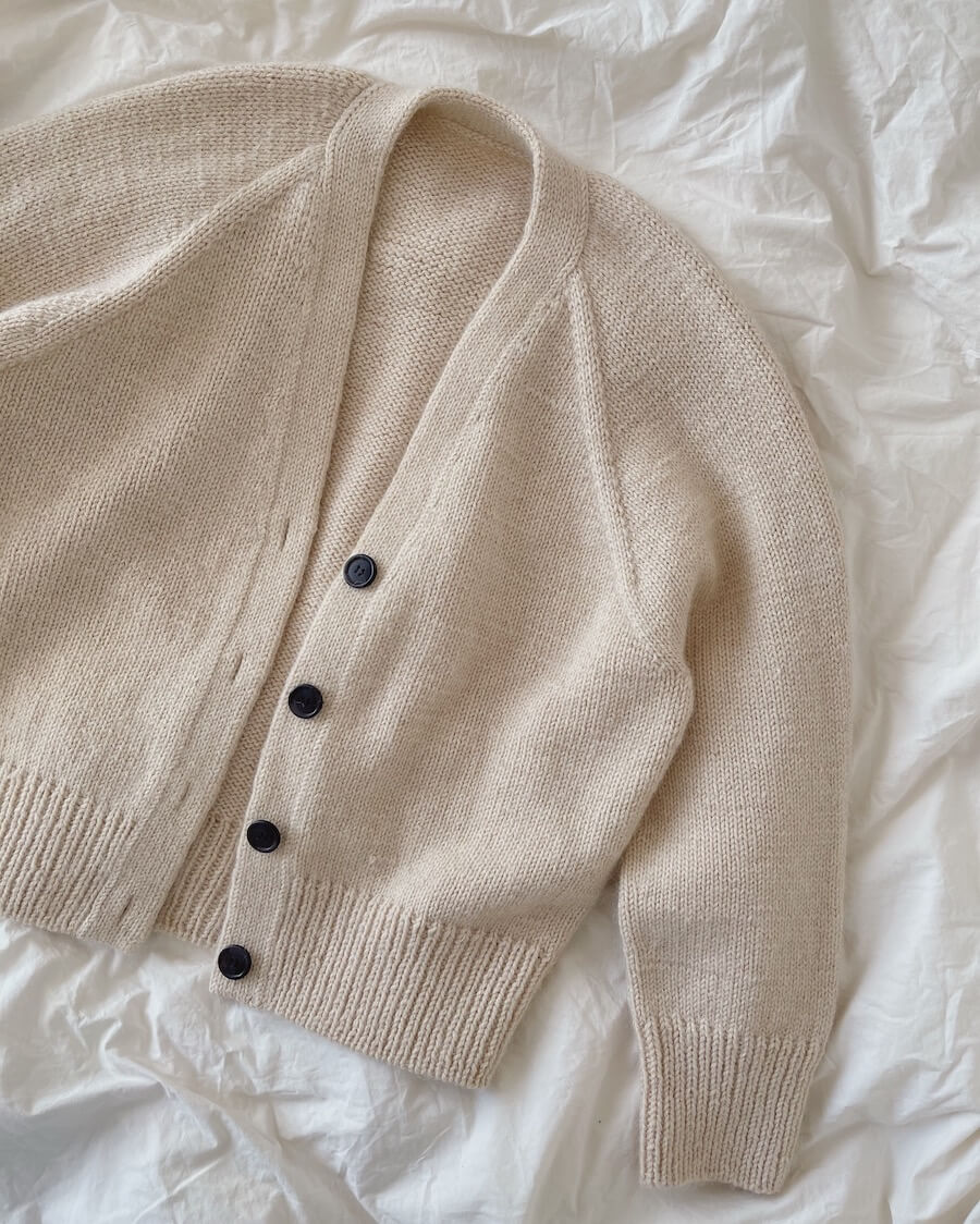 Anleitung für CHAMPAGNE CARDIGAN (Petite Knit)
