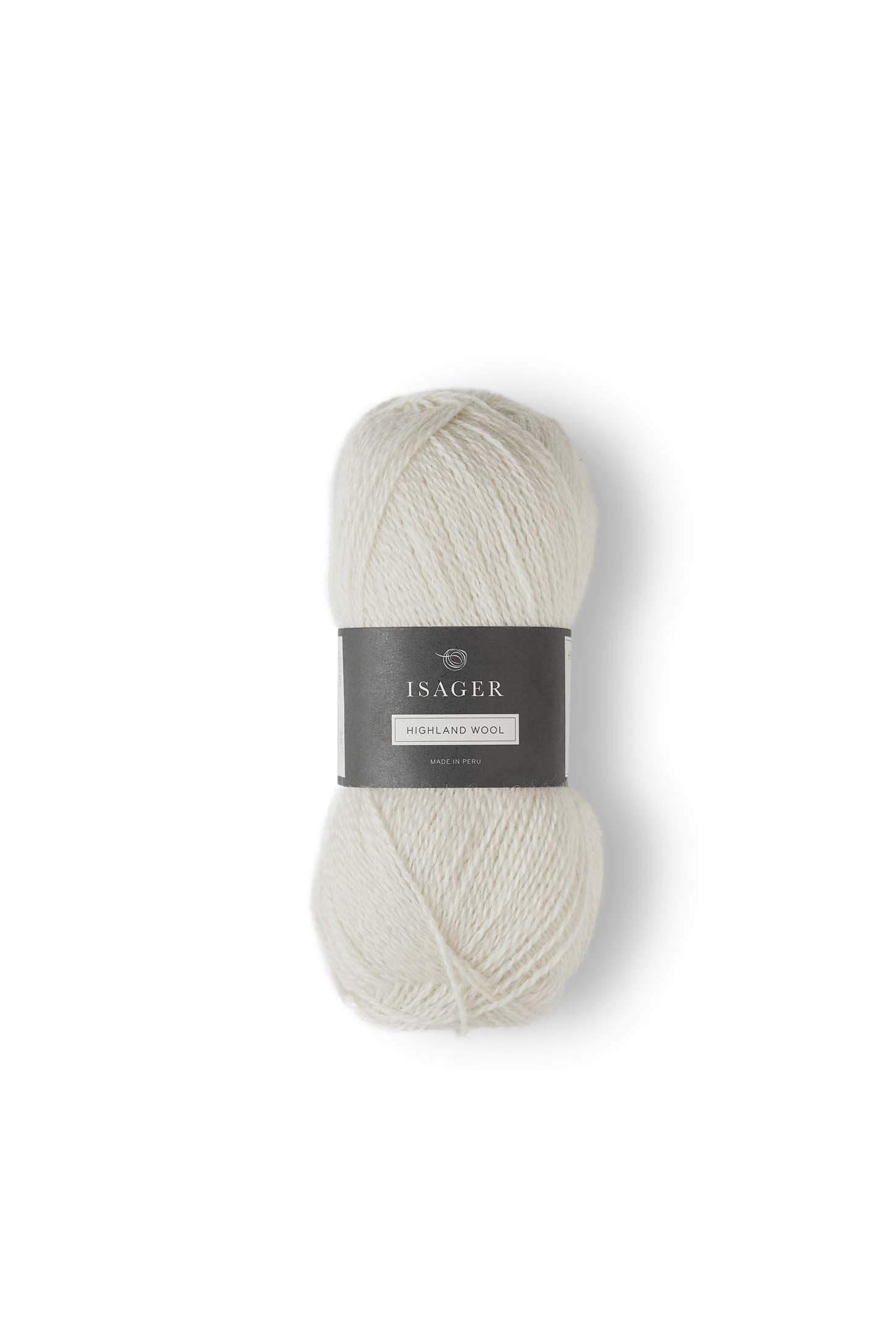 Highland Wool - E0 naturweiß