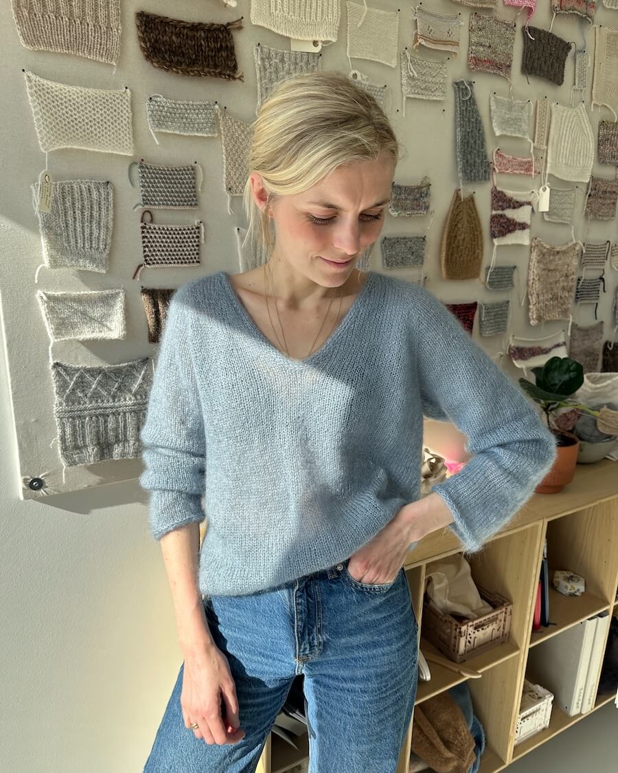 Garnpaket KUMULUS BLUSE (PetiteKnit)