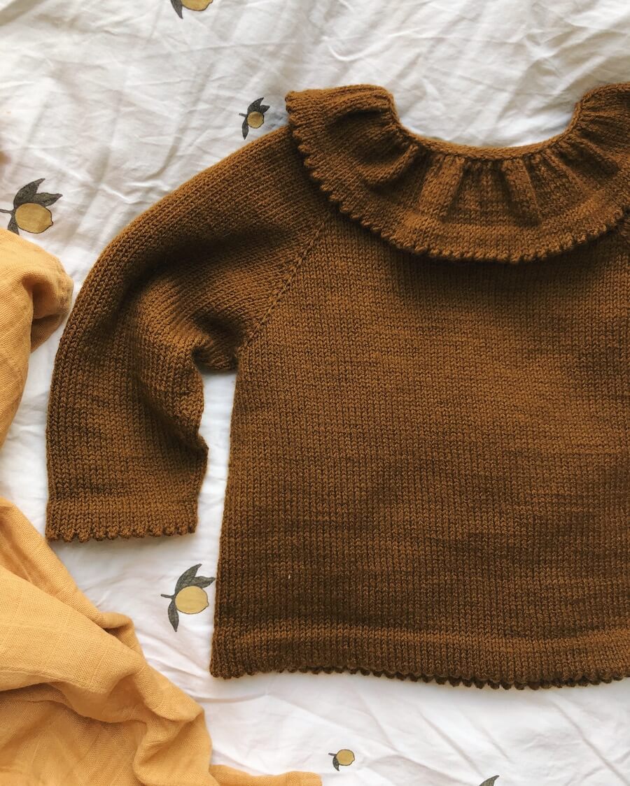 Anleitung für DAGMARS BLUSE (Petite Knit)