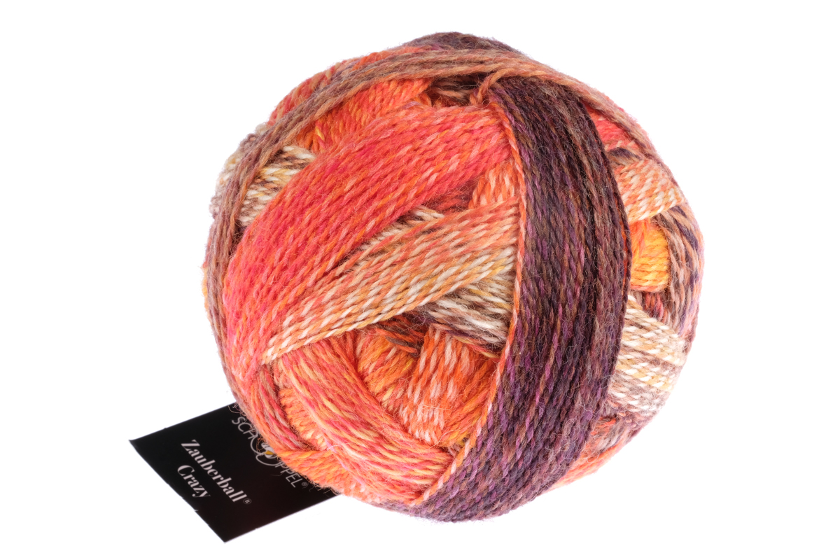 Zauberball® Crazy - 2472 Orangerie (Sockenwolle)